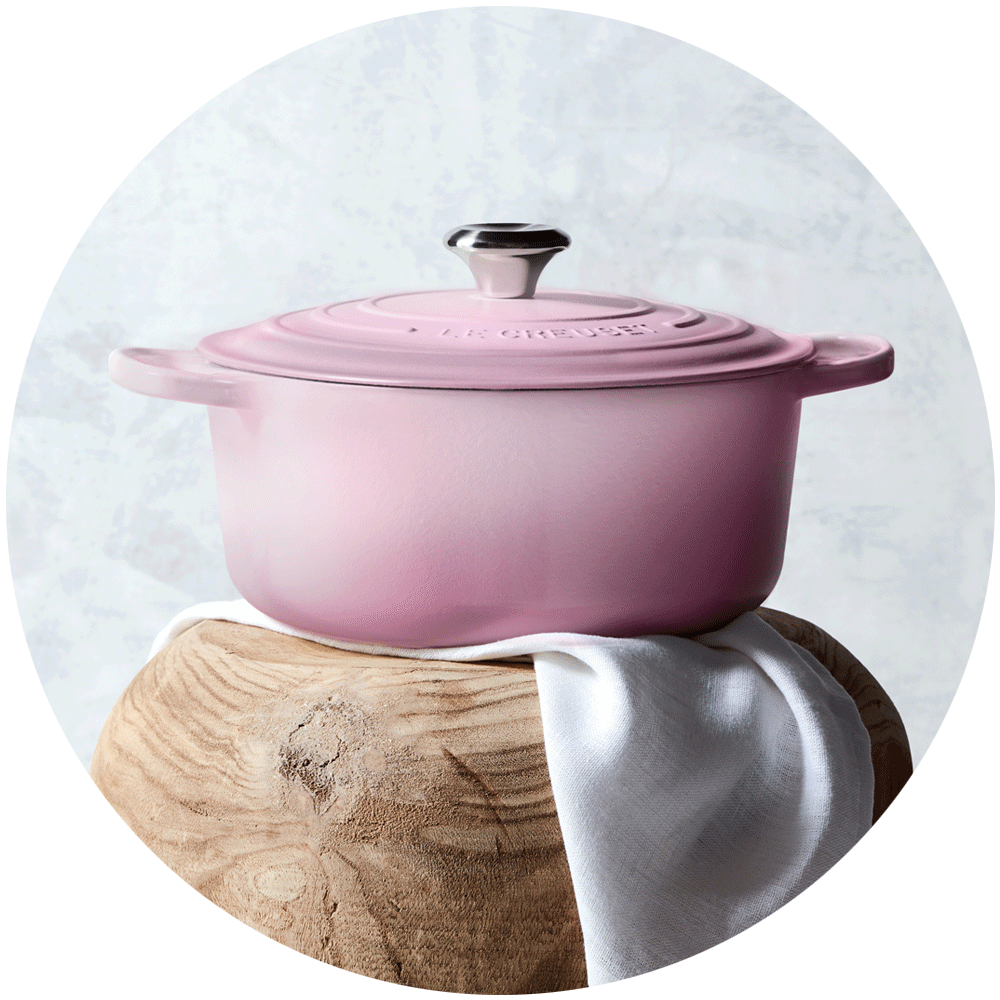 Le Creuset hot Topf